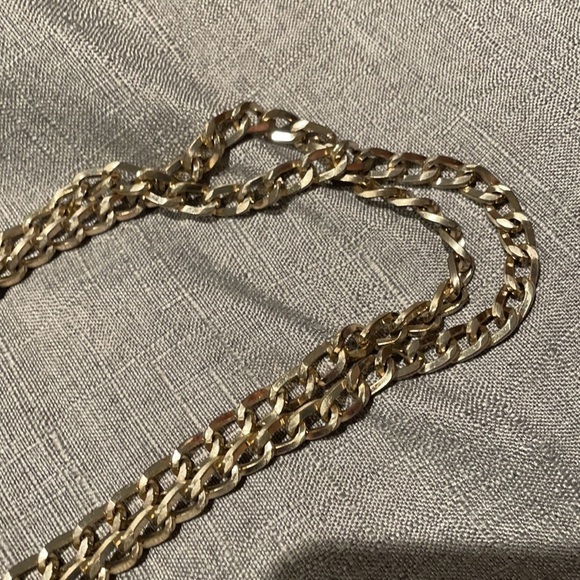 BCBG MAXAZRIA Leather Brown Chain Strap Crossbody And Chain Top Handle - Picture 6 of 8